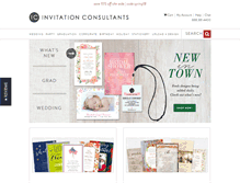 Tablet Screenshot of invitationconsultants.com